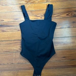 Women’s Abercrombie & Fitch Cotton Seamless Squareneck Bodysuit